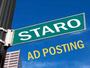 The Job involves posting of business ads on various web sites. We will